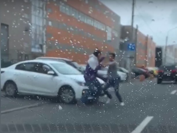 Кадр из видео ГИБДД